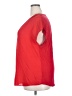 INC International Concepts 100% Polyester Red Short Sleeve Blouse Size XXL - photo 5