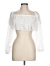 Unbranded White 3/4 Sleeve Blouse Size L - photo 1