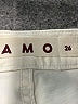 AMO Solid Yellow Khaki Shorts Size 26 waist - photo 3