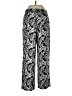 Adrienne Vittadini 100% Viscose Paisley Black Casual Pants Size M - photo 2