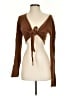 BCBGMAXAZRIA Brown Cardigan Size S - photo 1
