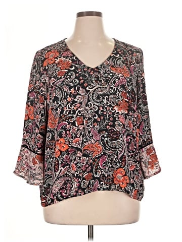 J.Jill 3/4 Sleeve Blouse (view 1)