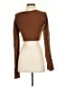 BCBGMAXAZRIA Brown Cardigan Size S - photo 2