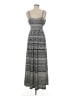 One Step Up Gray Casual Dress Size M - photo 2
