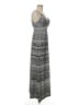 One Step Up Gray Casual Dress Size M - photo 4