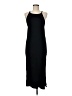 FRAME Solid Black Casual Dress Size M - photo 1