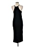 FRAME Solid Black Casual Dress Size M - photo 2