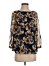 CAbi 100% Polyester Blue 3/4 Sleeve Blouse Size S - photo 1