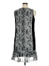 JBS 100% Polyester Paisley Gray Cocktail Dress Size 14 - photo 2
