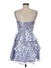 BCX 100% Nylon Blue Cocktail Dress Size 7 - photo 2