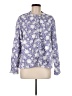 Pilcro 100% Cotton Floral Purple Jacket Size M - photo 1