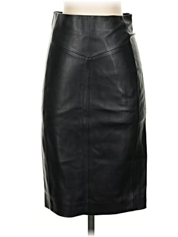 Reiss Faux Leather Skirt (view 1)