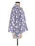 Pilcro 100% Cotton Floral Purple Jacket Size M - photo 4