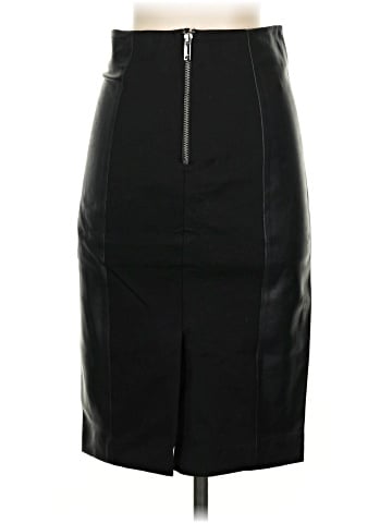 Reiss Faux Leather Skirt (view 2)