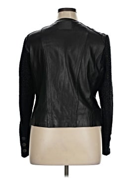 Laundry by Shelli Segal Leather Jacket (view 2)
