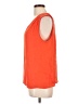 Jennifer Lopez 100% Polyester Orange Sleeveless Blouse Size Lg Petite - photo 5