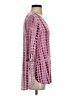 Silverwear Pink 3/4 Sleeve Blouse Size S - photo 4