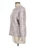 Ann Taylor LOFT Tweed Gray Pullover Sweater Size L - photo 5