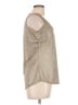 Juicy Couture Metallic Silver Short Sleeve Top Size L - photo 4