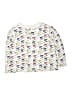 Hanna Andersson 100% Cotton White Long Sleeve Top Size 5 - photo 1