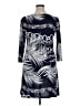 Touch Express Print Blue Casual Dress Size XL - photo 2