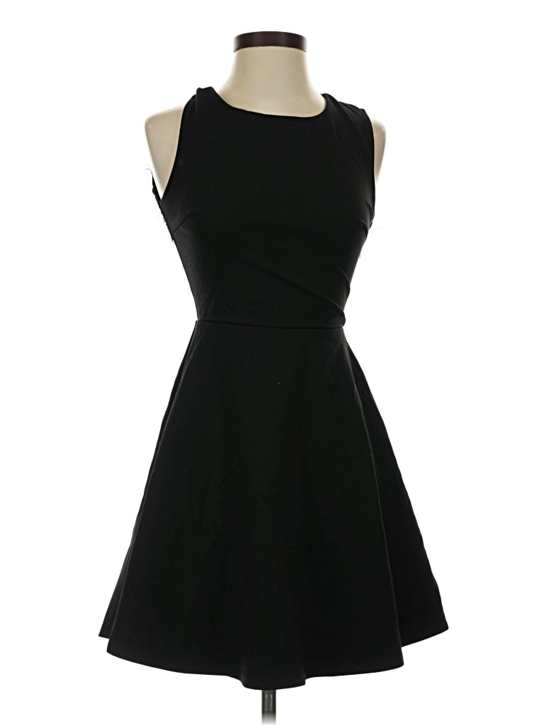 Pre-owned Lulus Cocktail Dress In Black
