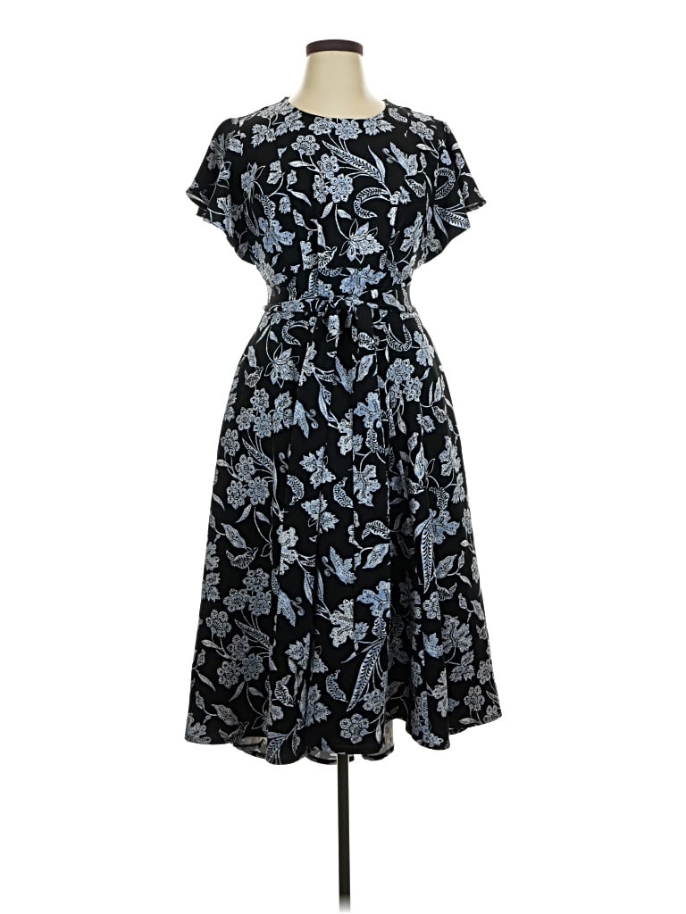 Pre-owned Lane Bryant Cocktail Dress In Blue