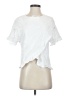 Derek Lam 100% Cotton White Short Sleeve Top Size EU (IT) 38 / US 2 - photo 1
