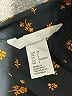 H&M 100% Polyester Print Black Casual Dress Size 2 - photo 7