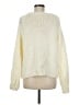 Elan Solid Ivory Pullover Sweater Size M - photo 2