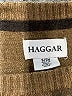 Haggar 100% Acrylic Color Block Brown Pullover Sweater Size S - photo 7