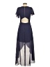 Ali & Jay 100% Polyester Blue Cocktail Dress Size S - photo 2