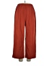 Unbranded 100% Polyester Red Casual Pants Size 1X - photo 1