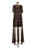 Torrid Animal Print Brown Casual Dress Size Lg Plus (0) - photo 1