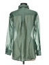 Bailey 44 Color Block Green Long Sleeve Blouse Size M - photo 2