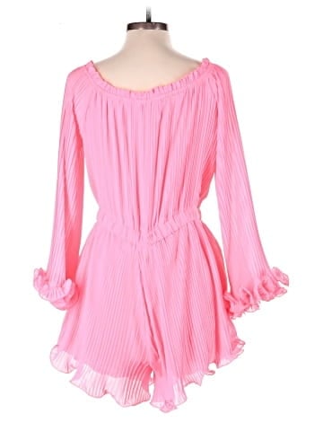 Pink Lily Romper (view 2)