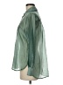 Bailey 44 Color Block Green Long Sleeve Blouse Size M - photo 5