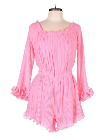 Pink Lily Romper (view 1)