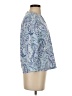 Sigrid Olsen Blue Long Sleeve Polo Size S - photo 4