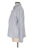 Lands' End Canvas Gray Long Sleeve Blouse Size M - photo 5