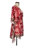 Surf Gypsy 100% Rayon Red Kimono Size M - photo 4