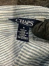 Chaps Blue 3/4 Sleeve Blouse Size M - photo 7