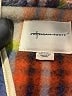 American Eagle Outfitters 100% Polyester Plaid Orange Poncho Size M - photo 7