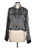 Zara Metallic Silver Jacket Size L - photo 1