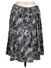 I.N. Studio Gray Casual Skirt Size L (petite) - photo 1