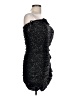 Forever 21 Stars Black Cocktail Dress Size L - photo 4