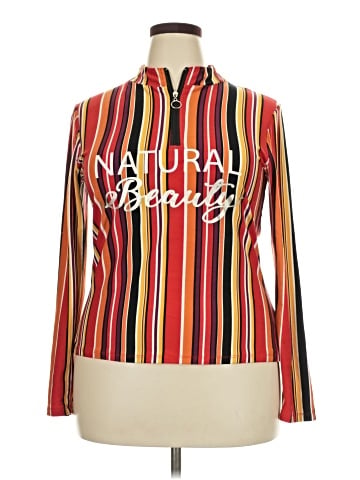 Feathers Long Sleeve Blouse (view 1)