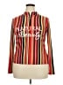 Feathers Orange Long Sleeve Blouse Size 2X - photo 1