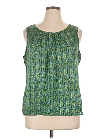 Notations Sleeveless Blouse (view 1)