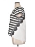 Iz Byer Silver Short Sleeve Top Size XL - photo 5